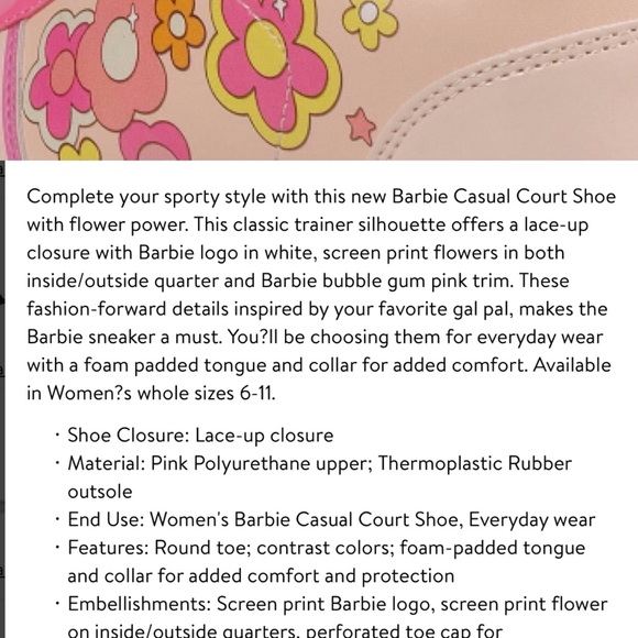 Barbie Sneakers - Picture 4 of 16